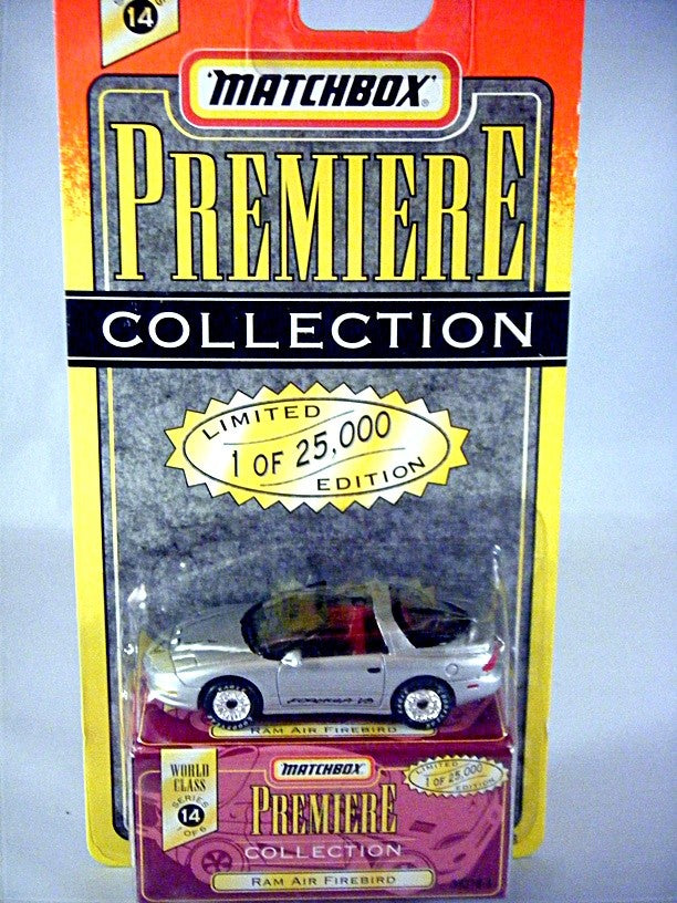 Matchbox Premiere Class Pontiac Firebird Ram Air Trans Am