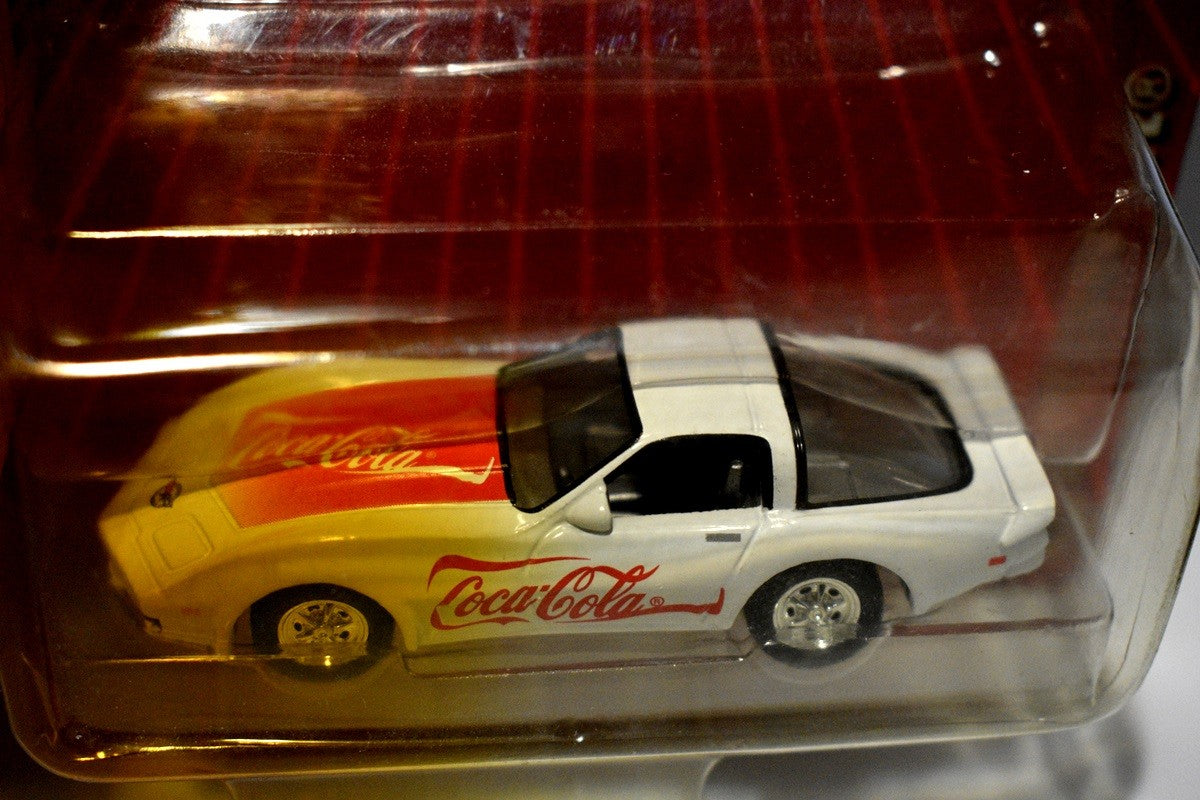 Johnny Lightning Coca-Cola Tins - Chevrolet Corvette C3 Coupe