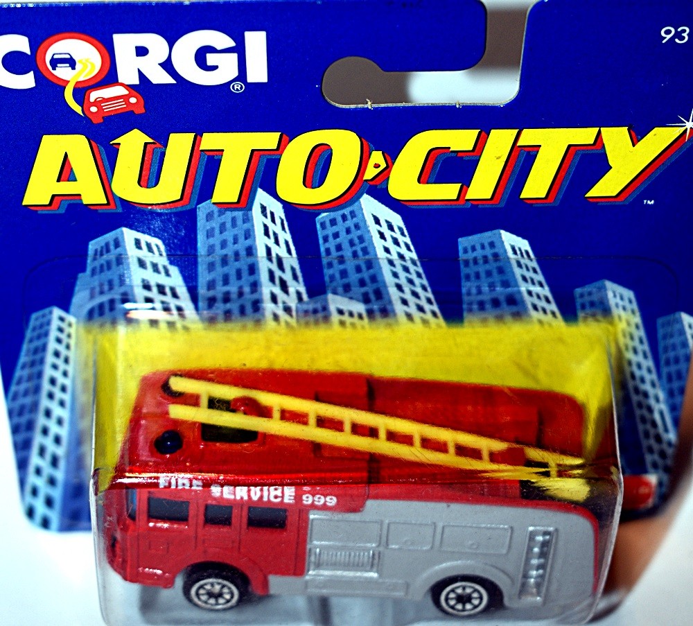 Corgi Juniors Dennis Ladder Fire Truck