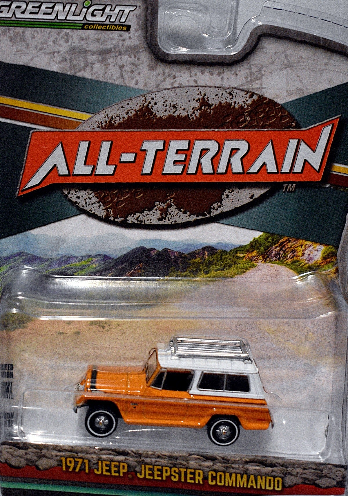 Greenlight - All Terrain -  1971 Jeep Jeepster Commando