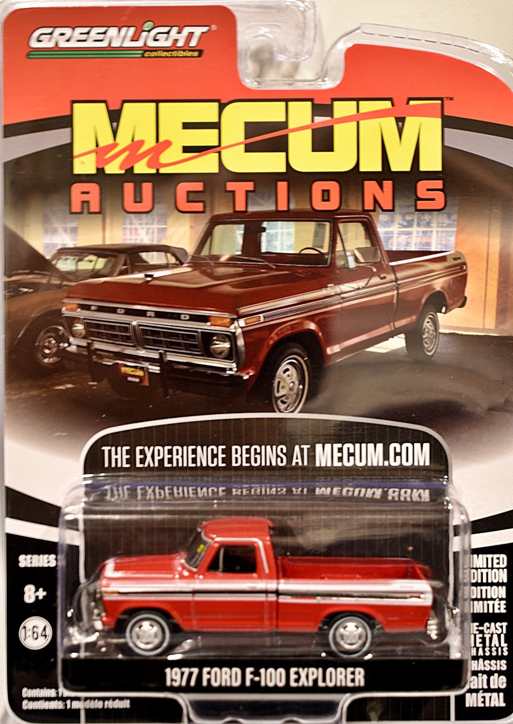 Greenlight Mecum Auctions - 1977 Ford F-100 Explorer Pickup Truck