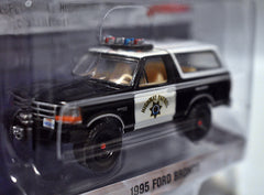 Greenlight - Hot Pursuit - California Highway Patrol - 1995  Ford Bronco