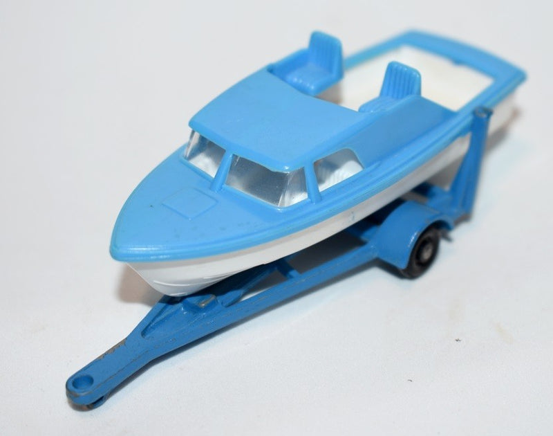 Matchbox Regular Wheels - Speed Boat and Trailer