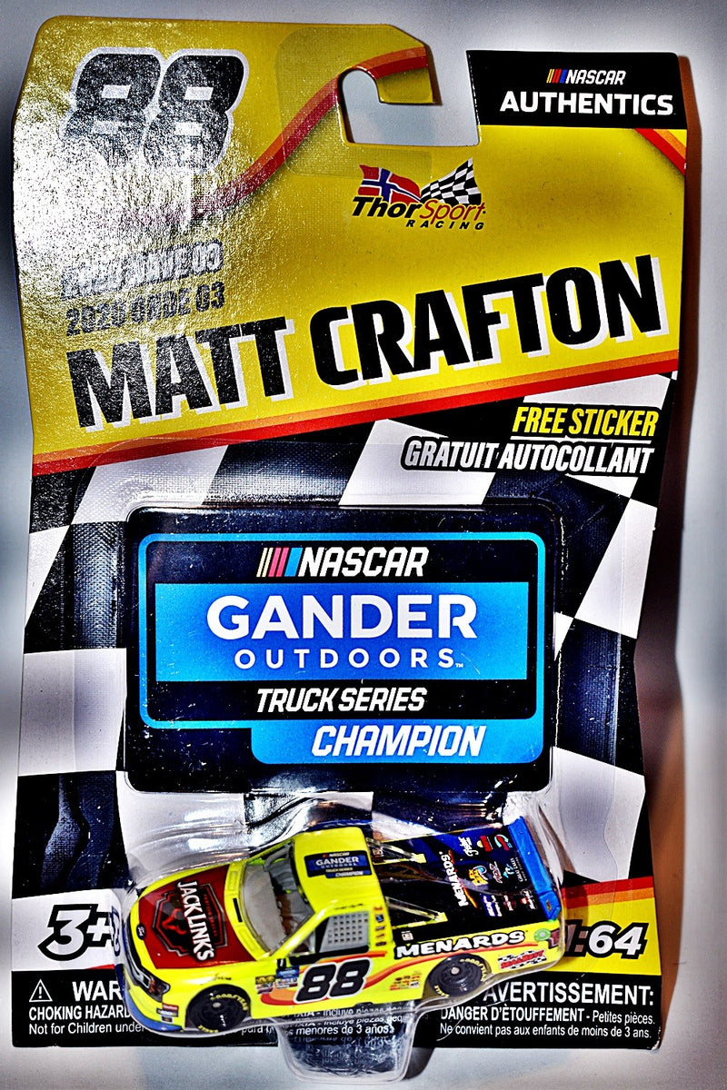NASCAR Authentics - Matt Crafton  Jack Links Menards  Ford F-150 Pickup Truck