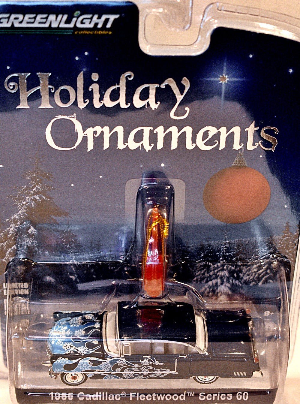 Greenlight - Holiday Ornaments - 1955 Cadillac Fleetwood Series 60 Sedan