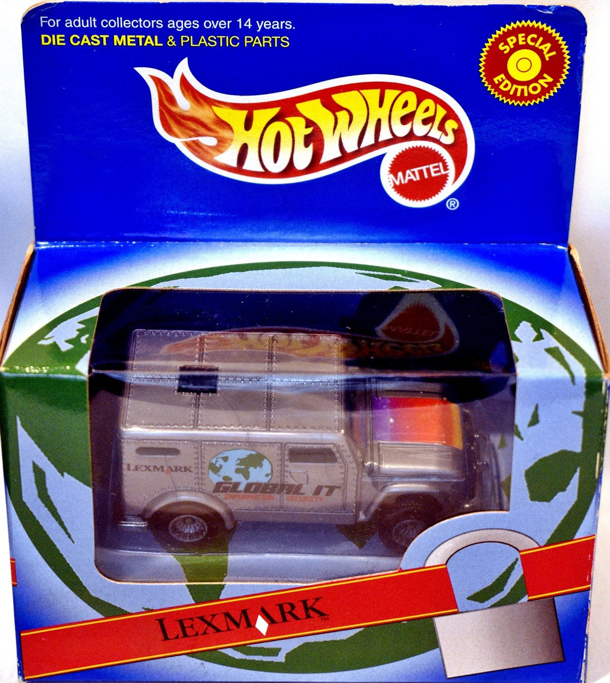Hot Wheels - Limited Edition Lexmark Promo  - Global IT Information Security  Armored Truck