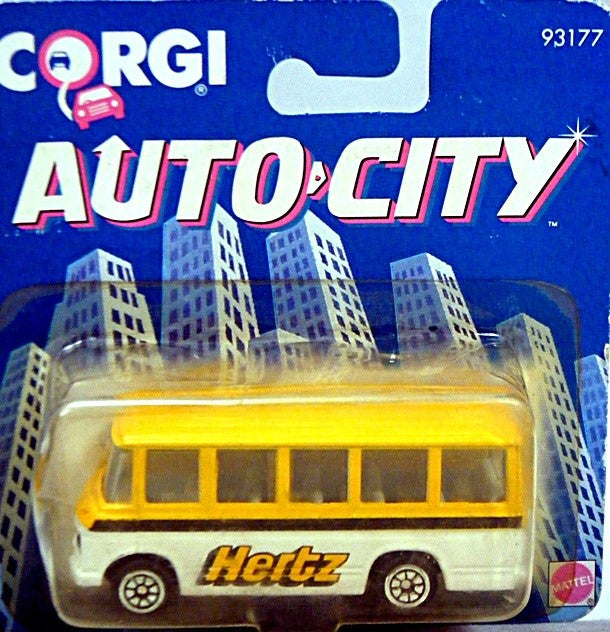Corgi Juniors (93177) - Mercedes-Benz Hertz Airport Coach