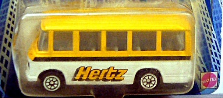 Corgi Juniors (93177) - Mercedes-Benz Hertz Airport Coach