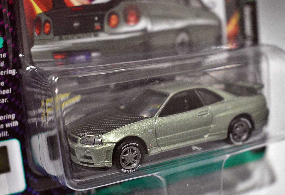 Johnny Lightning Import Heat - Nissan Skyline GT-R (BRN34)