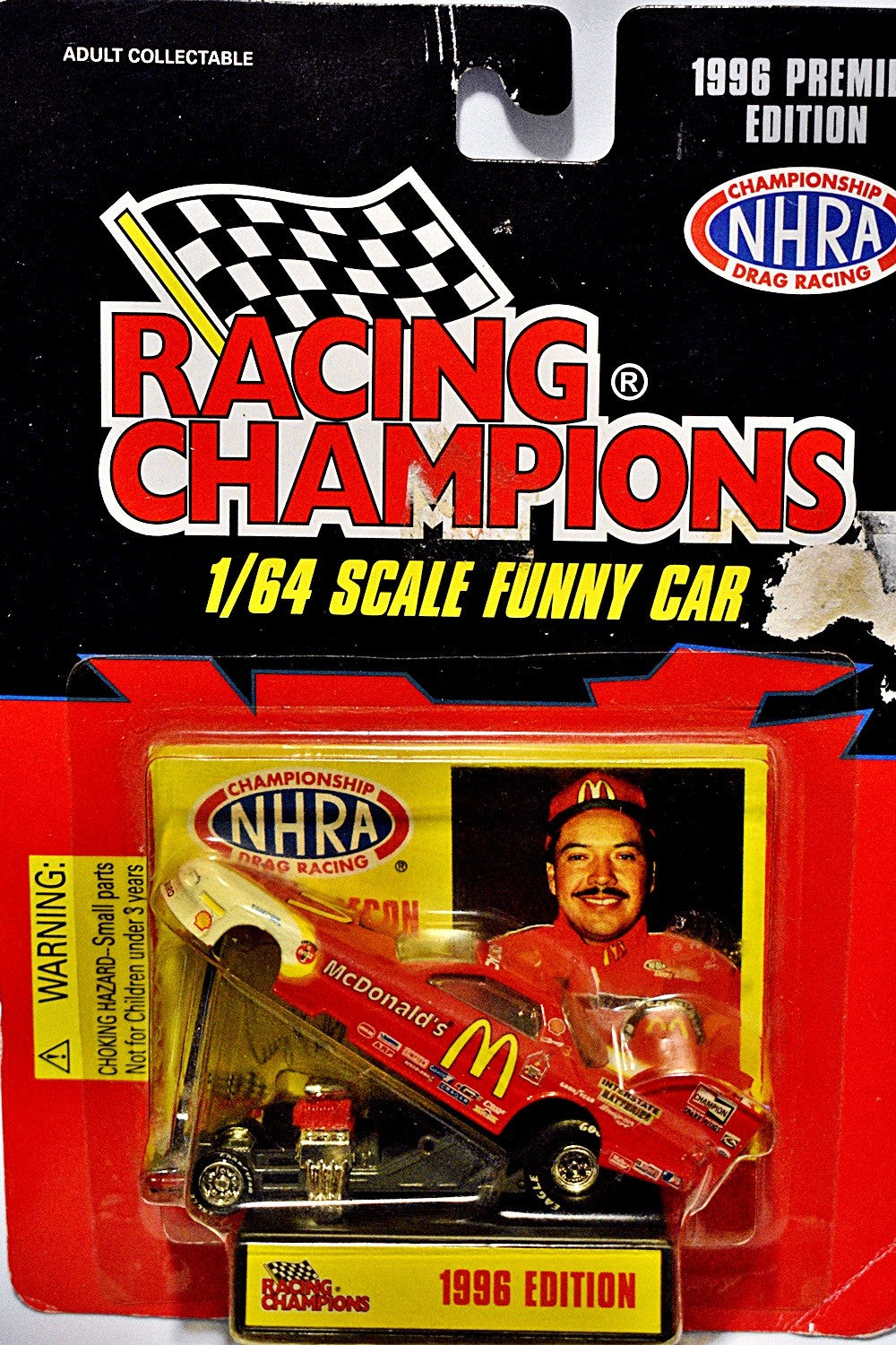 Racing Champions NHRA - 1996 Premiere Edition - Cruz Pedregon Pontiac Firebird NHRA Funny Car