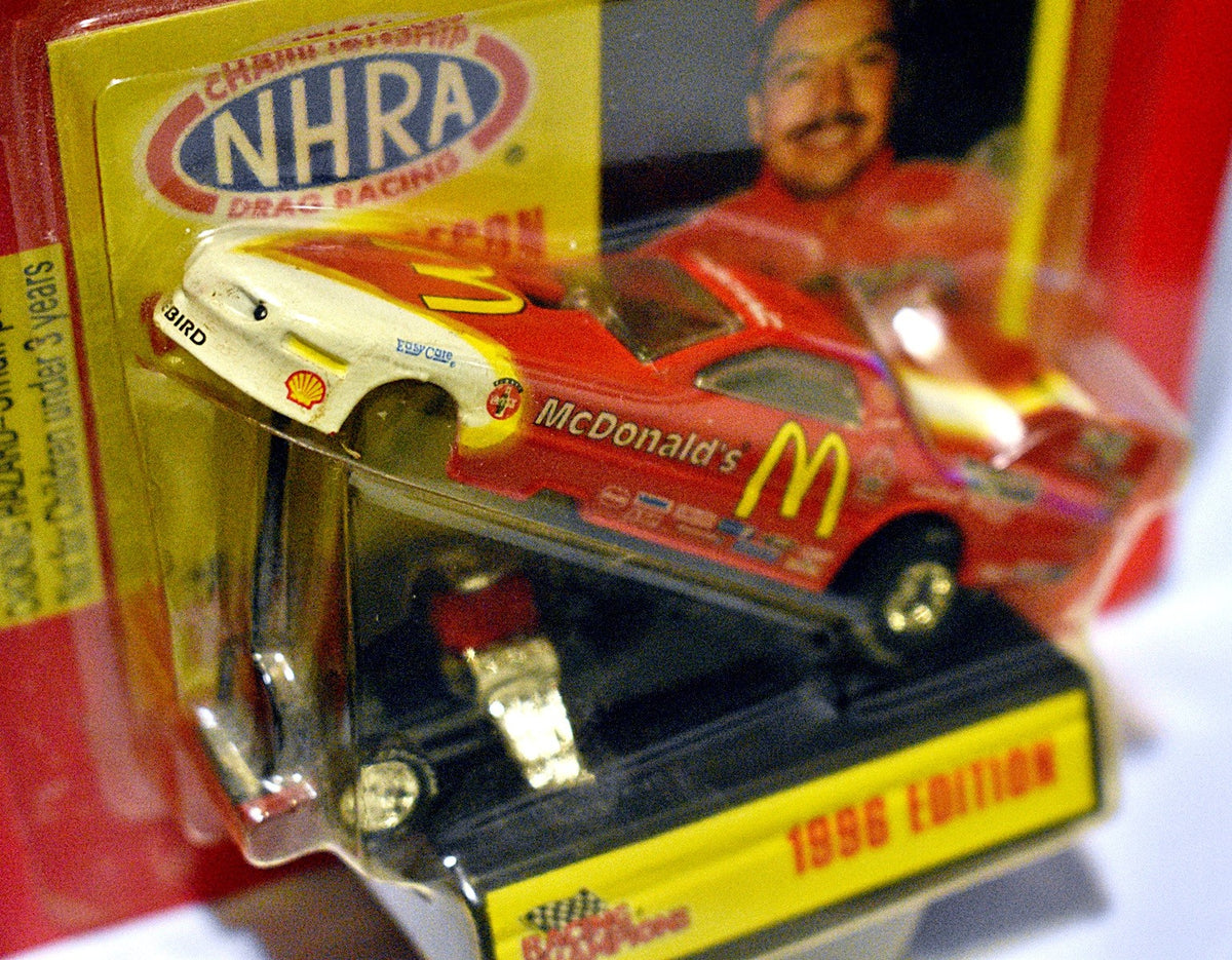 Racing Champions NHRA - 1996 Premiere Edition - Cruz Pedregon Pontiac Firebird NHRA Funny Car