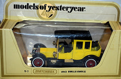 Matchbox Models of Yesteryear 1912 Rolls Royce