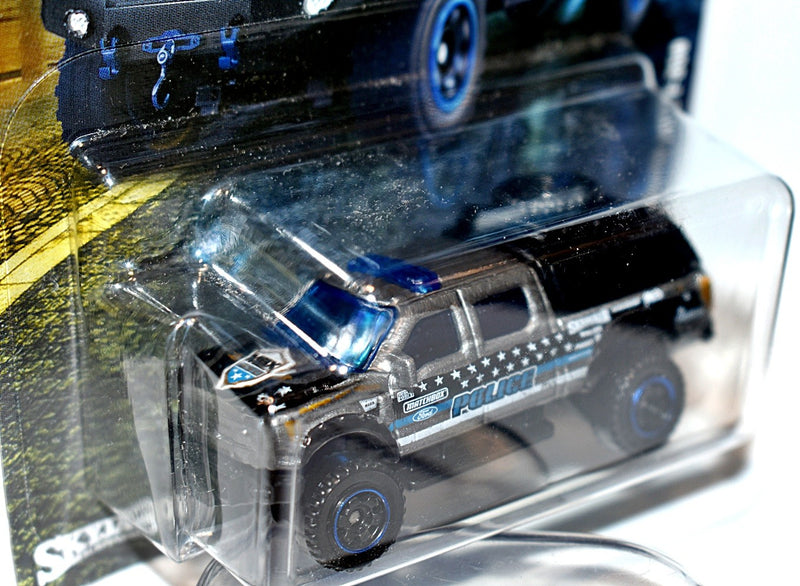 Matchbox SkyJacked Ford F-350 Police Pickup Truck