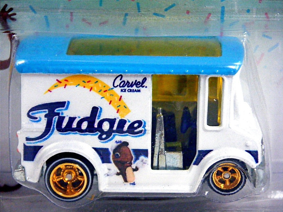 Hot Wheels Nostalgia Series -  Bread Box - Fudgie The Whale Carvel Ice Cream Truck