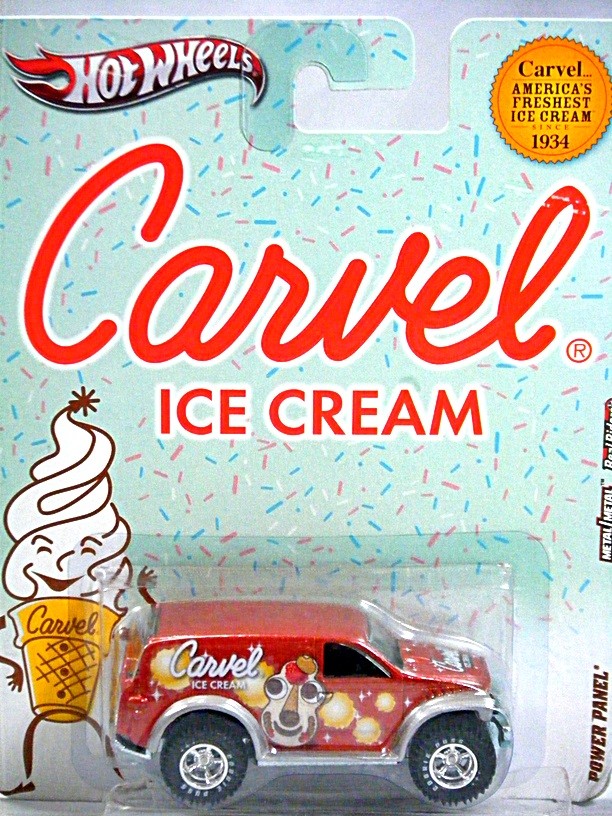 Hot Wheels Nostalgia Series - Power Panel - Carvel Ice Cream Truck