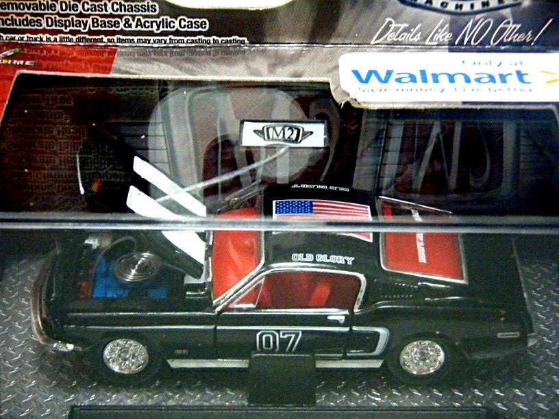 M2 Machines Auto Dreams - Old Glory Series - 1968 Ford Mustang Fastback 390