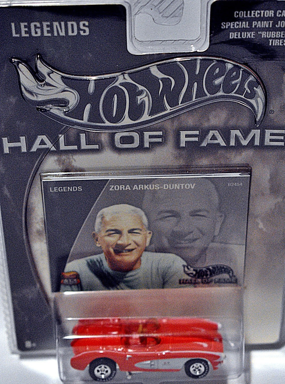 Hot Wheels Hall of Fame Series - Legends - Zora Duntov - Chevrolet Corvette SR2