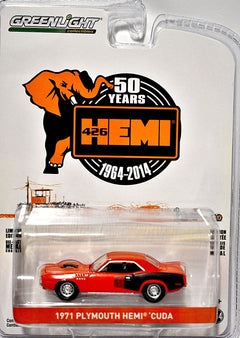 Greenlight Anniversary Series - 426 Hemi 50th Anniversary - 1971 Plymouth Hemi Cuda