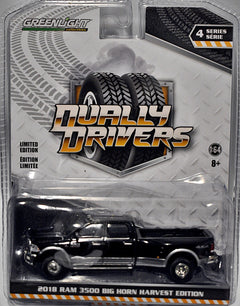 Greenlight Dually Drivers - RAM 3500 Big Horn Harvest Dually Pickup Truck