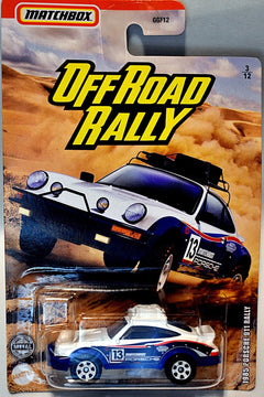 Matchbox - 1985 Porsche 911 Rallye Car