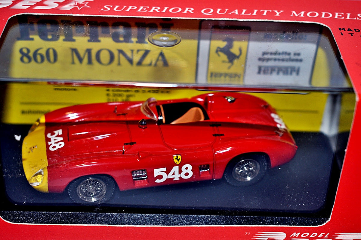Best Model - (9058) 1956 Ferrari 860 Monza Mille Miglia Race Car