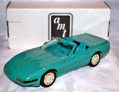 AMT Dealer Promo - 1991 Chevrolet Corvette Convertible (Turquoise Metallic)