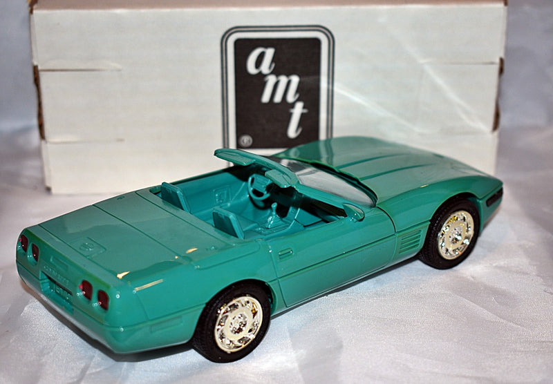 AMT Dealer Promo - 1991 Chevrolet Corvette Convertible (Turquoise Metallic)