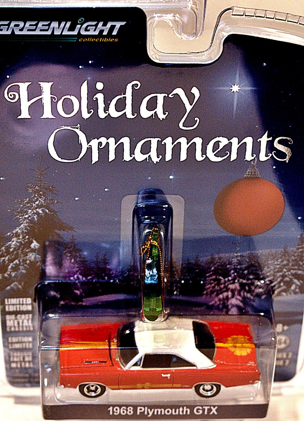 Greenlight - Holiday Ornaments - 1968 Plymouth GTX