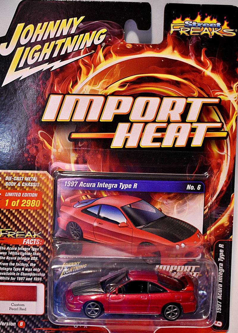 Johnny Lightning Import Heat - 1997 Acura Integra Type R