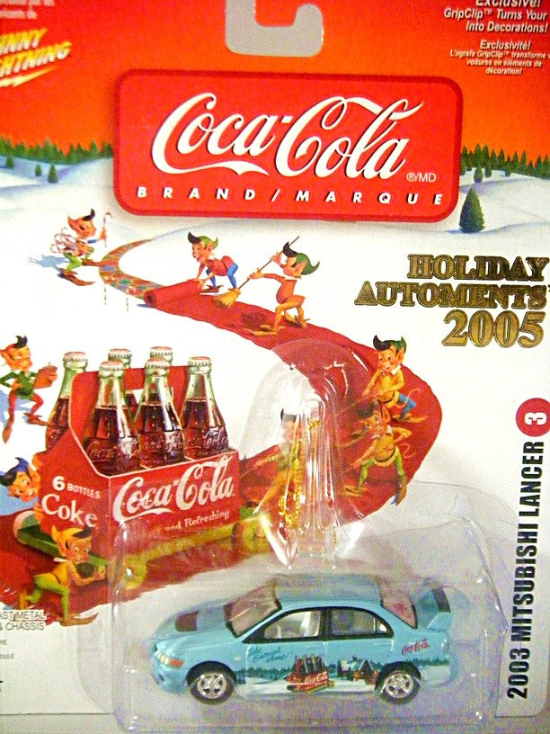 Johnny Lightning Holiday Automents - Mitsubishi Lancer