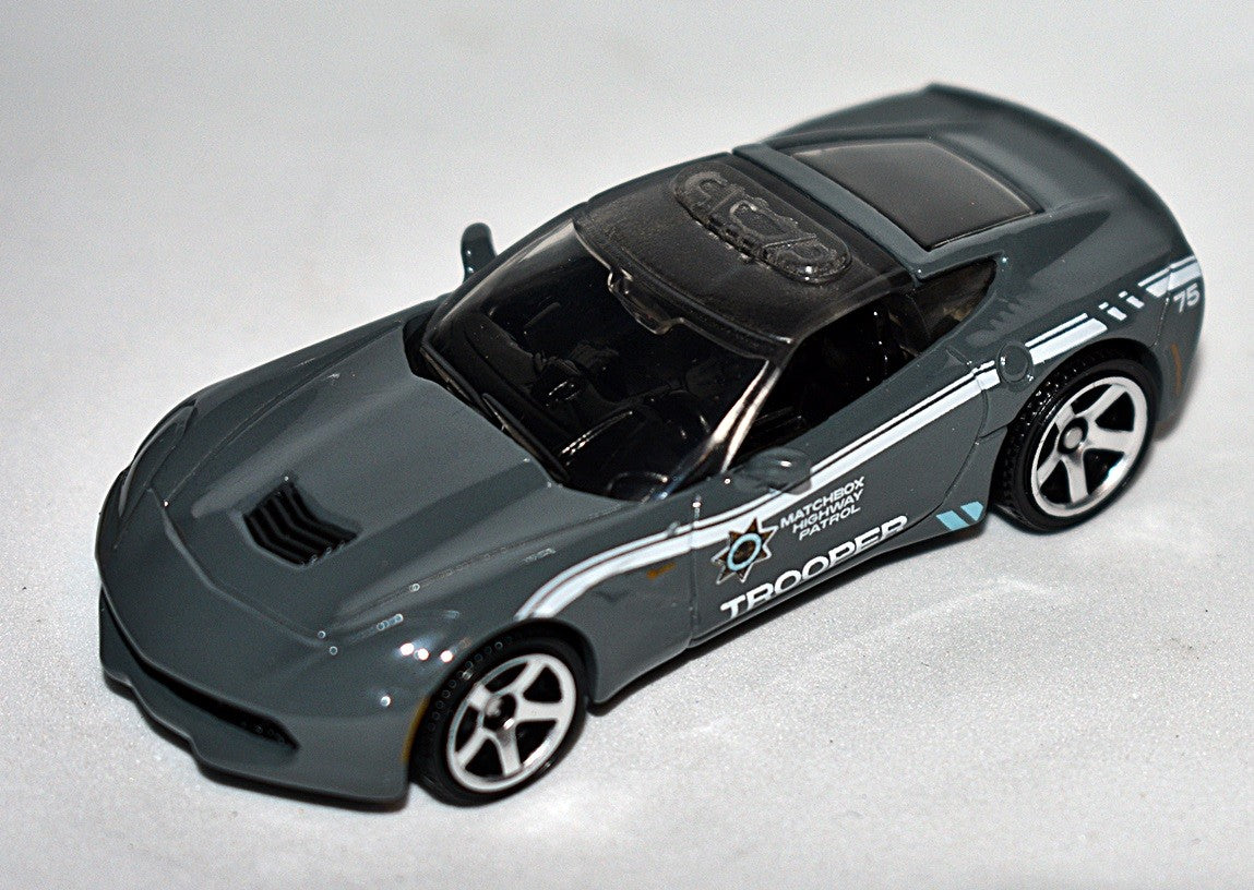 Matchbox -  Chevrolet Corvette Z06 State Trooper Police Car