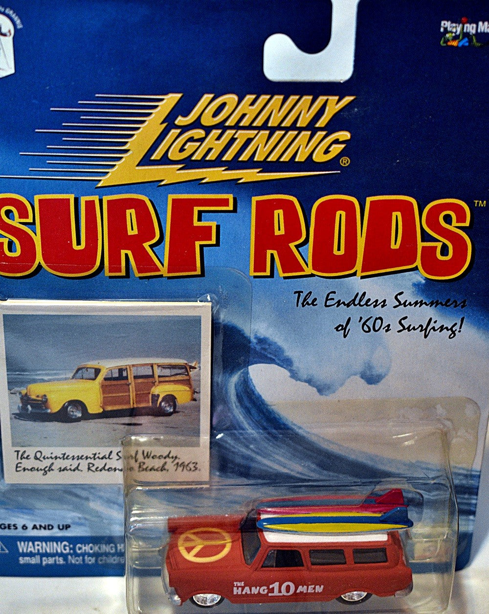Johnny Lightning Surf Rods - Hang 10 Rambler Station Wagon - The Rumbler