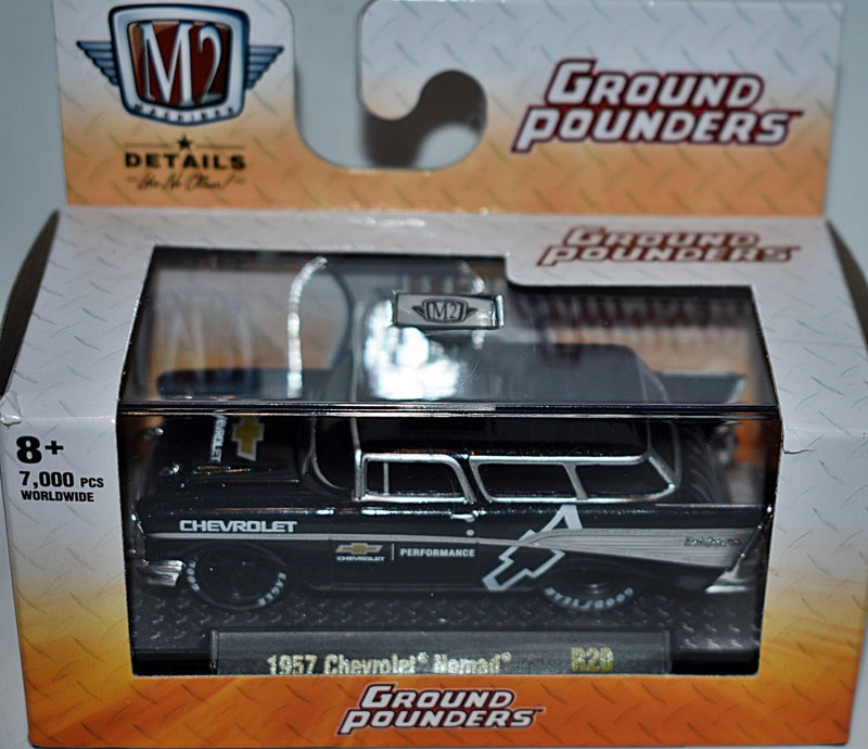 M2 Machines Ground Pounders - 1957 Chevrolet Nomad