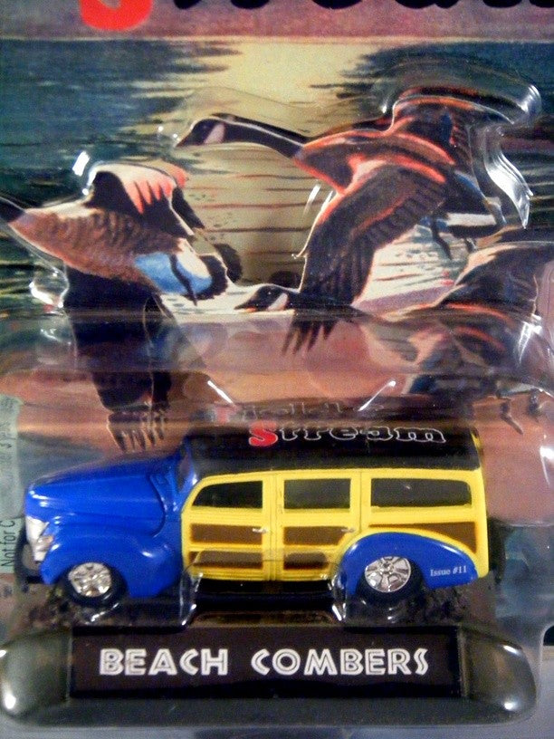Racing Champions Field and Stream - 1940 Ford Woodie Station Wagon - Beach Combers