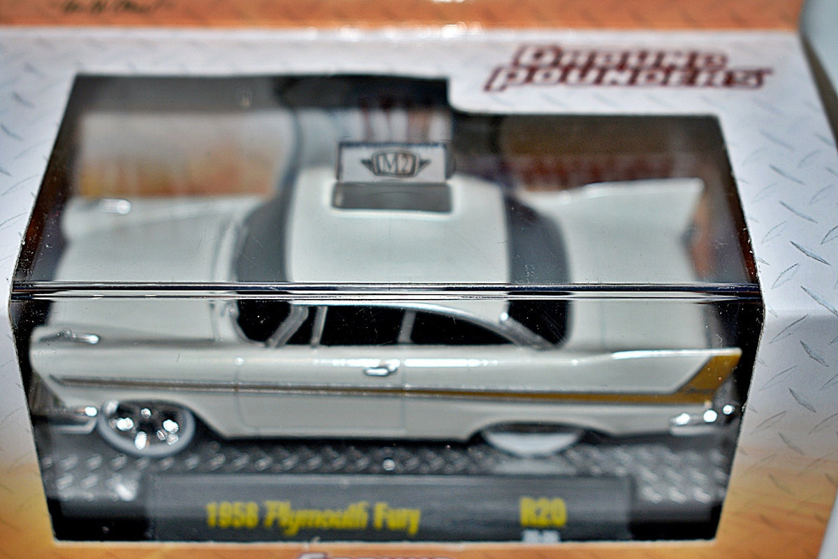 M2 Machines  Ground Pounders - 1958 Plymouth Fury