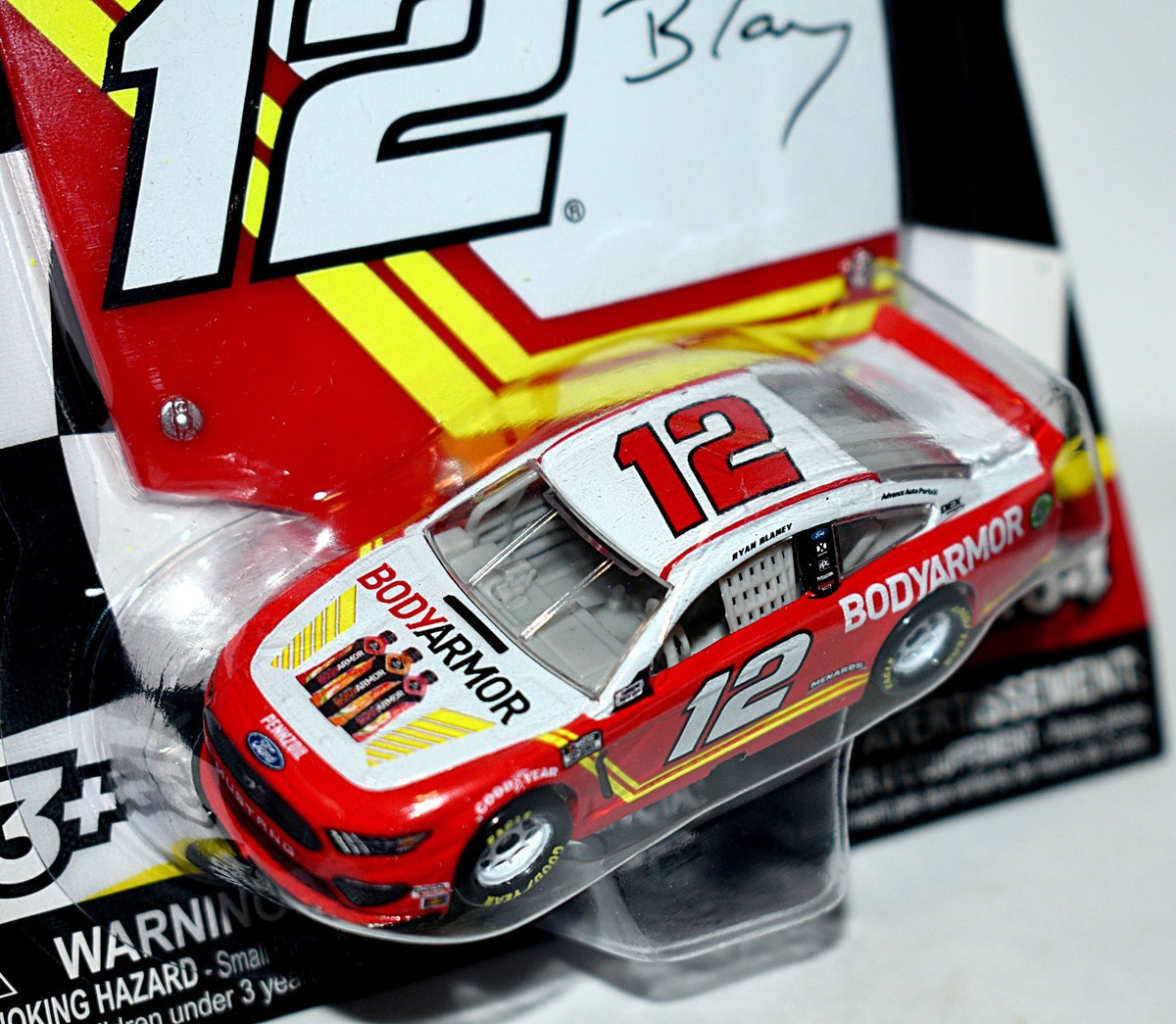 NASCAR Authentics - Ryan Blaney BodyArmor  Ford Mustang