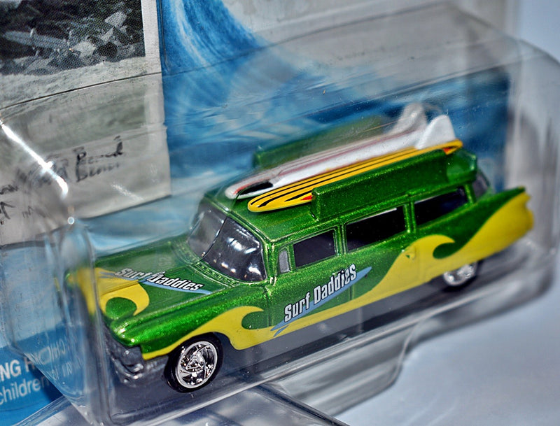 Johnny Lightning Surf Rods - Surf Daddies - 1959 Cadillac Ambulance