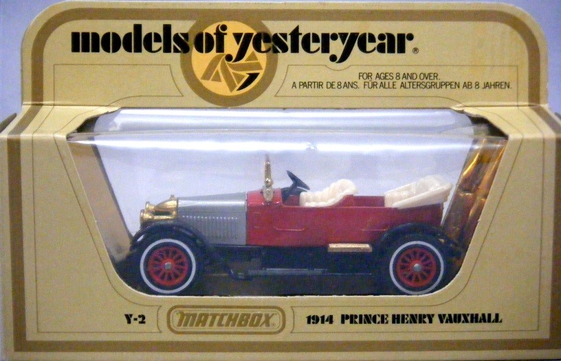 Models of Yesteryear 1914 Vauxhall Prince Henry