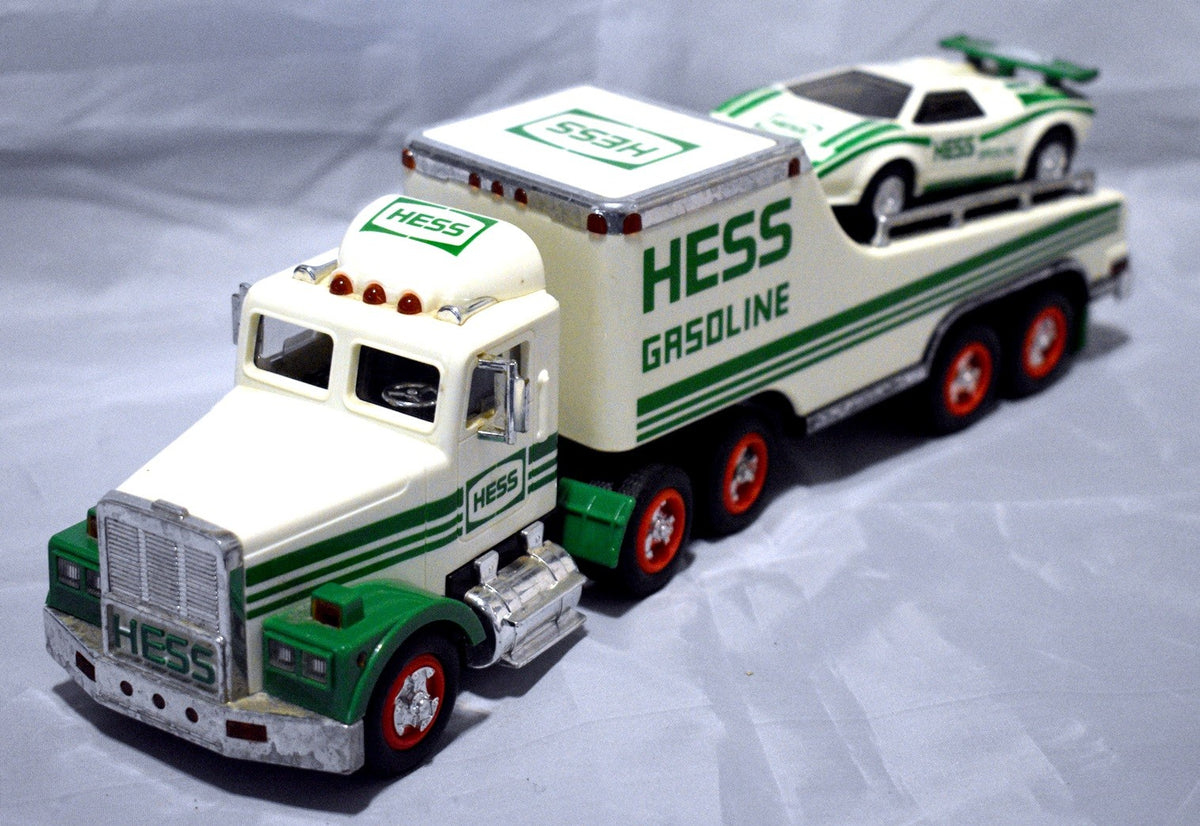 1991 Hess Holiday Race Transporter with a Lamborghini Countach
