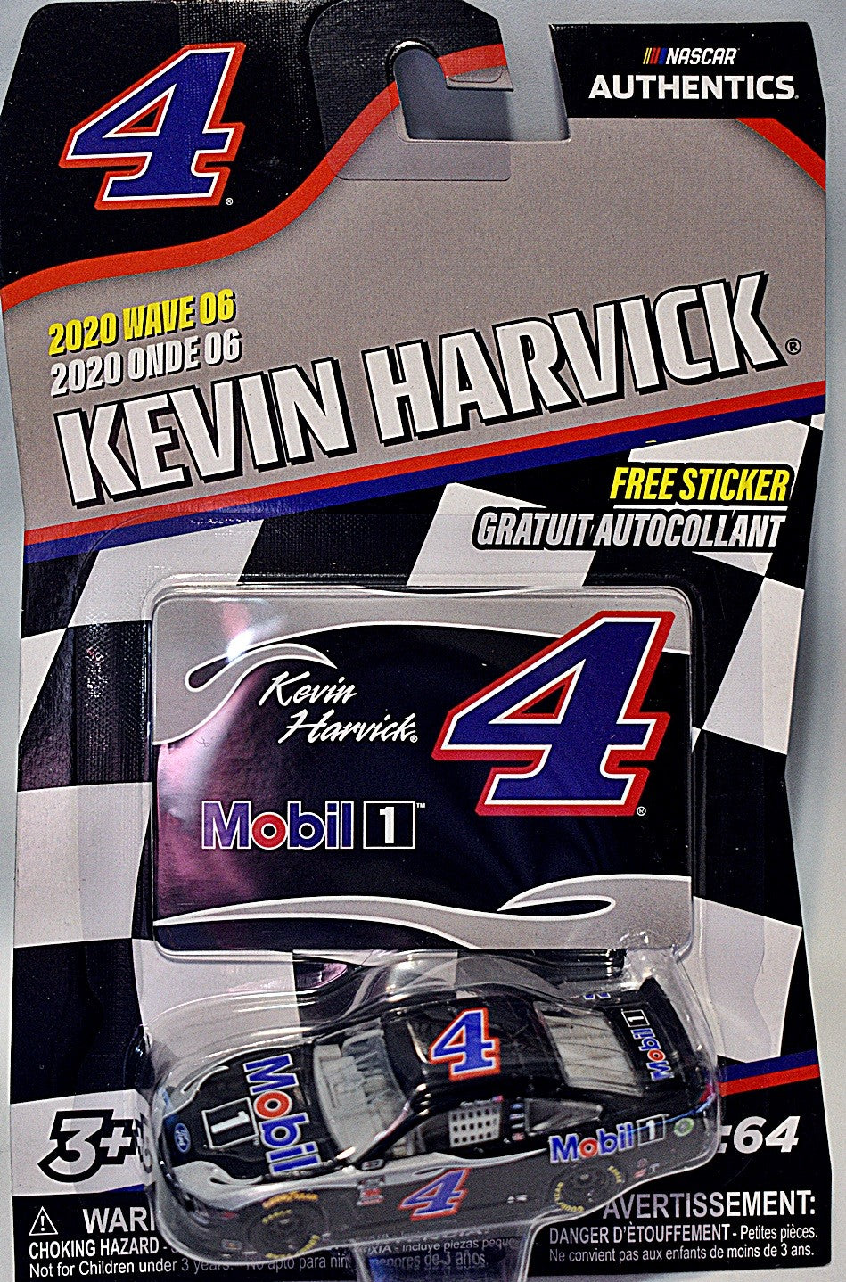 NASCAR Authentics -  Kevin Harvick Mobil 1 Ford Mustang