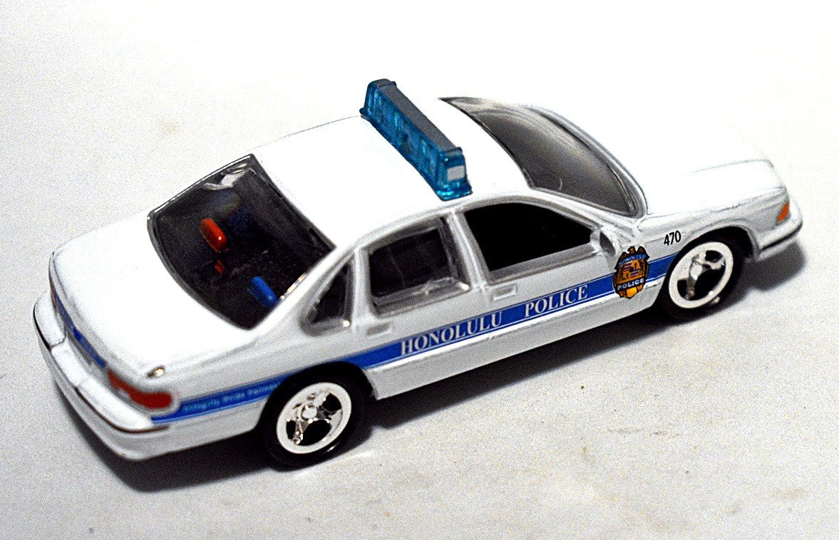 Johnny Lightning - American Blue - Honolulu Police Chevy Caprice