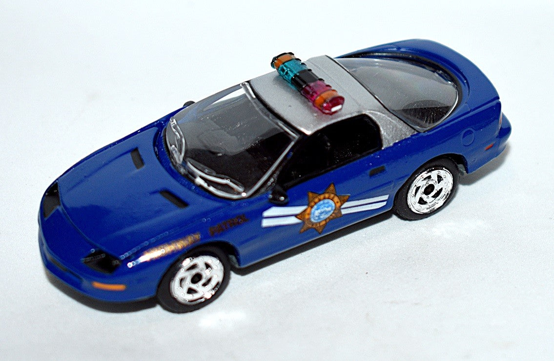 Johnny Lightning - American Blue -  Nevada Highway Patrol Chevrolet Camaro Patrol Car