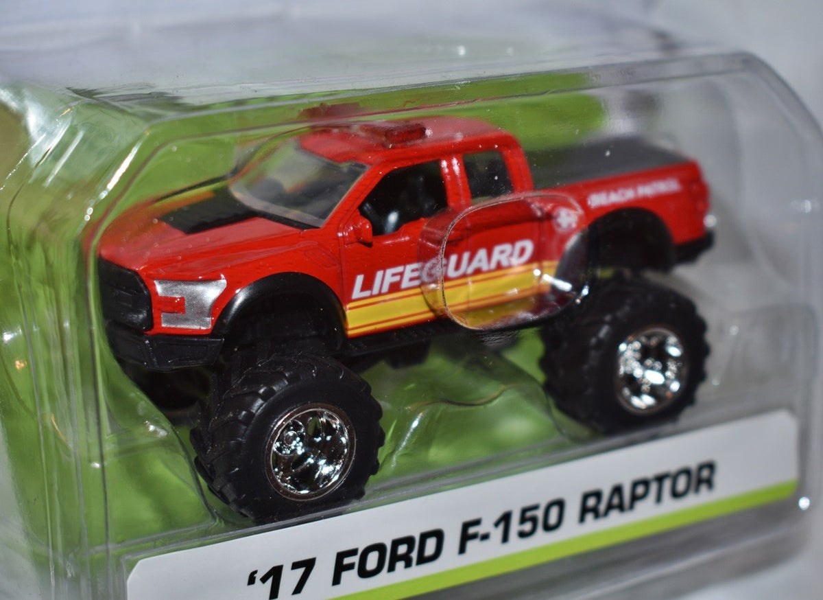 Ford Cast Jada: Just Trucks - 2017 Ford F-150 SVT Raptor Lifeguard Pickup Truck ...