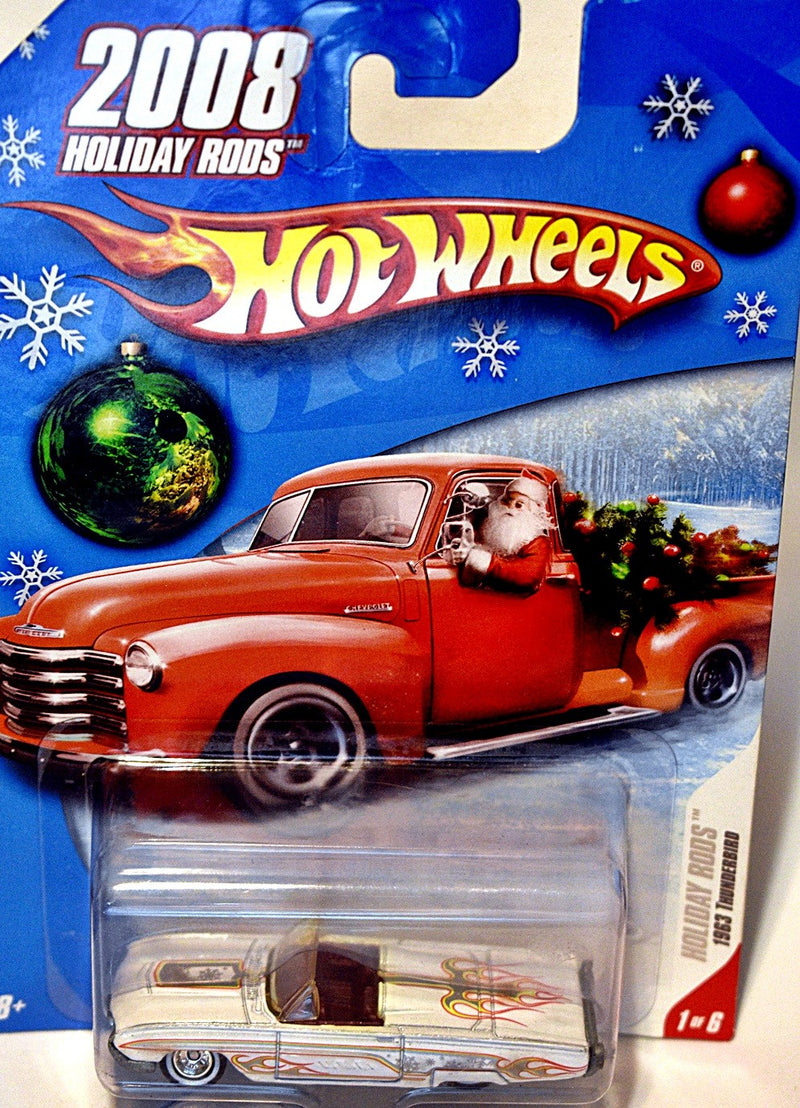 Hot Wheels 2008 Holiday Rods Custom 1963 Ford Thunderbird Convertible