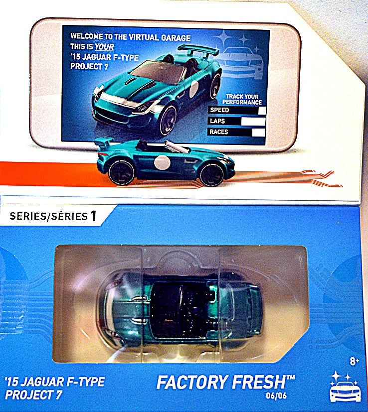 Hot Wheels ID Vehicles - Jaguar F-Type Project 7