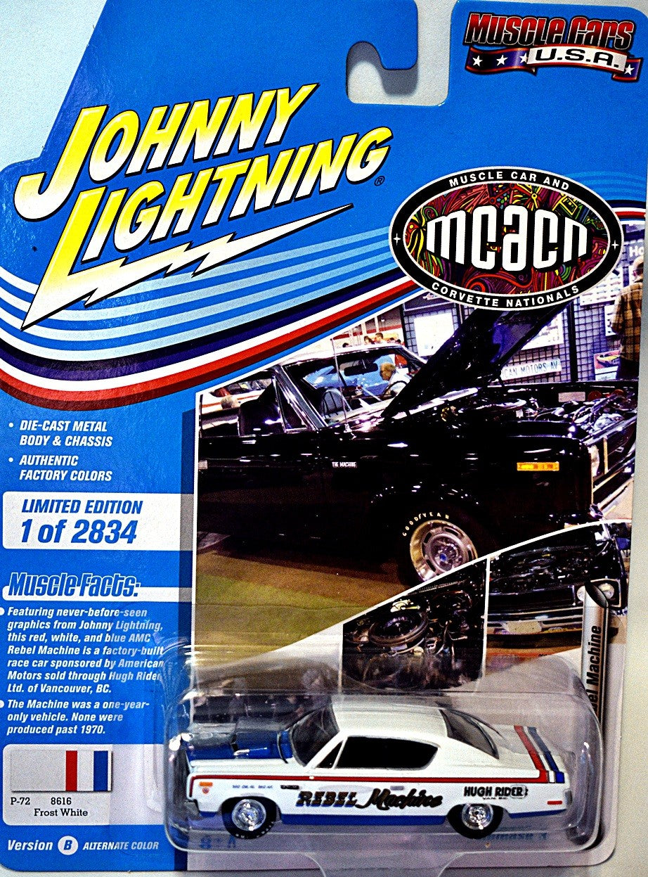 Johnny Lightning Muscle Cars USA - 1970 AMC Rebel Machine