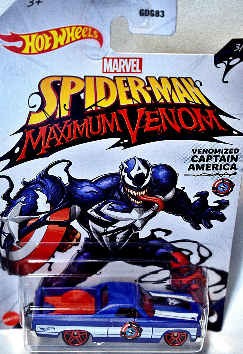 Hot Wheels - Marvel - Spiderman Maxium Venom - 1971 Chevrolet El Camino