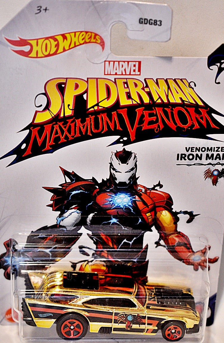 Hot Wheels - Marvel - Spiderman Maxium Venom -  Jack Hammer - 1957 Chevrolet Nomad