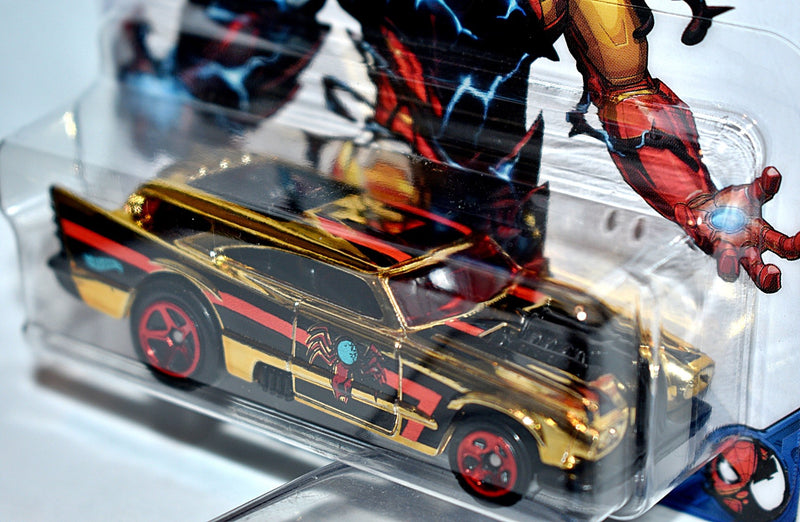 Hot Wheels - Marvel - Spiderman Maxium Venom -  Jack Hammer - 1957 Chevrolet Nomad