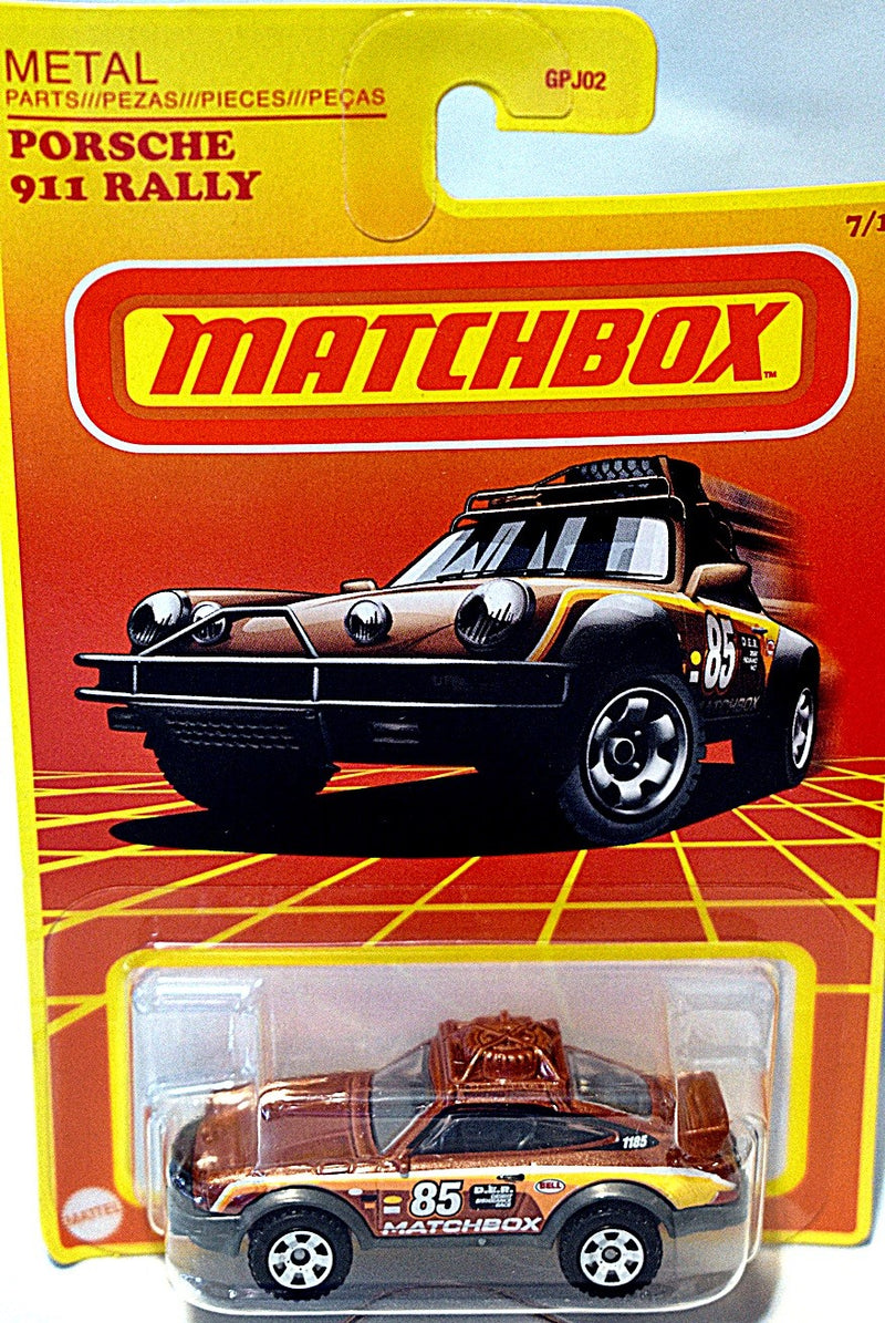 Matchbox - Retro 2020 - 1985 Porsche 911 Rallye Car